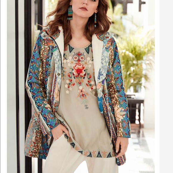 Johnny Was Tro Anorak Jacket - Picture 5 of 8